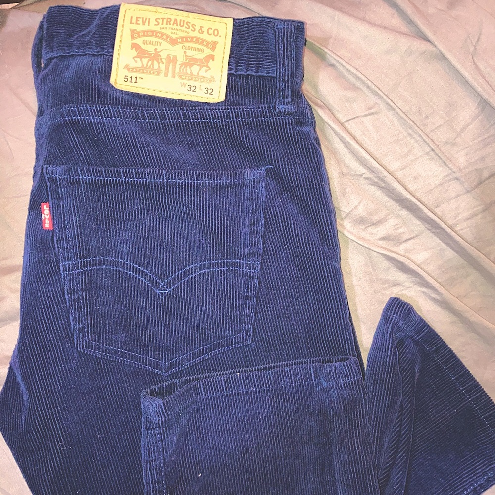 Men’s Ralph Lauren Vintage 80s Navy Courduroy
